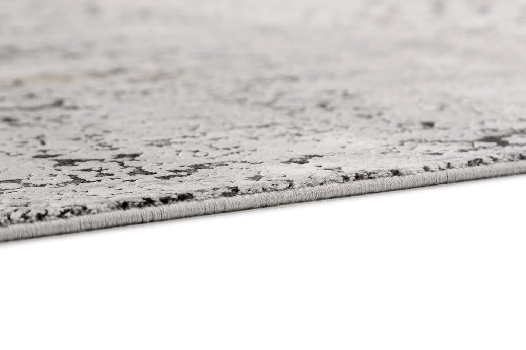 Velora Wohnteppich, Anthrazit/Silber, Detail 3