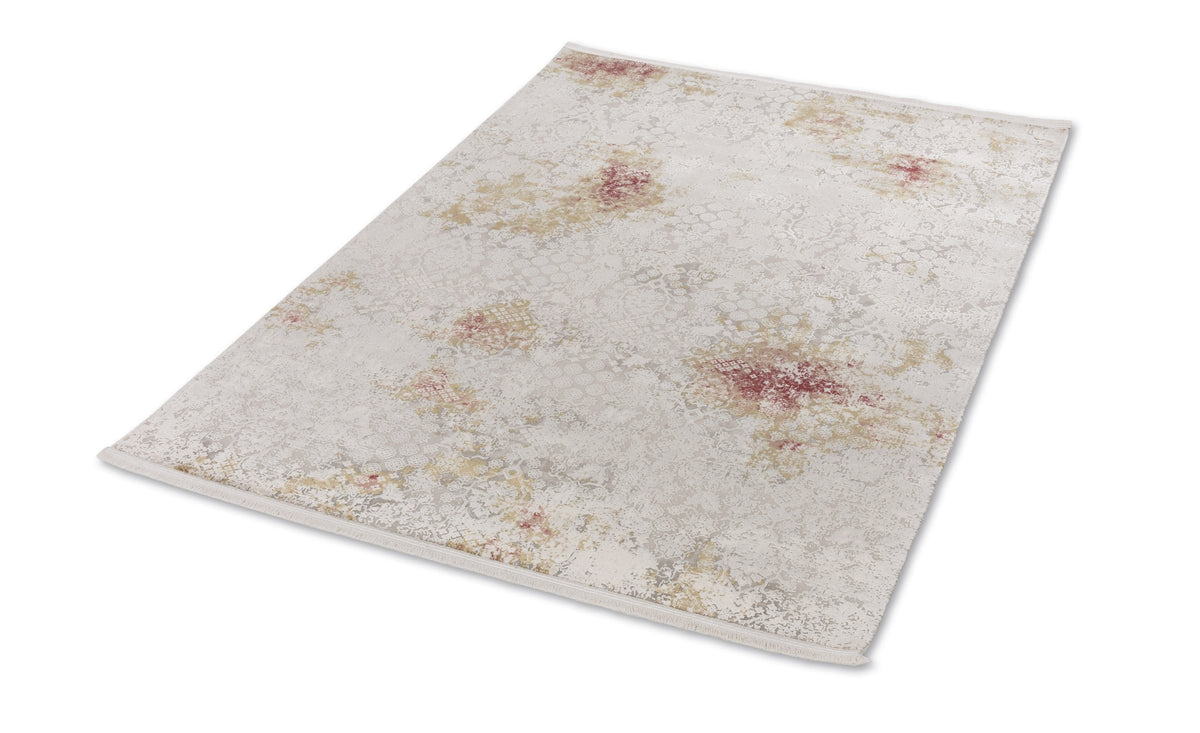 Velora Wohnteppich, Rot/Beige, Perspektive