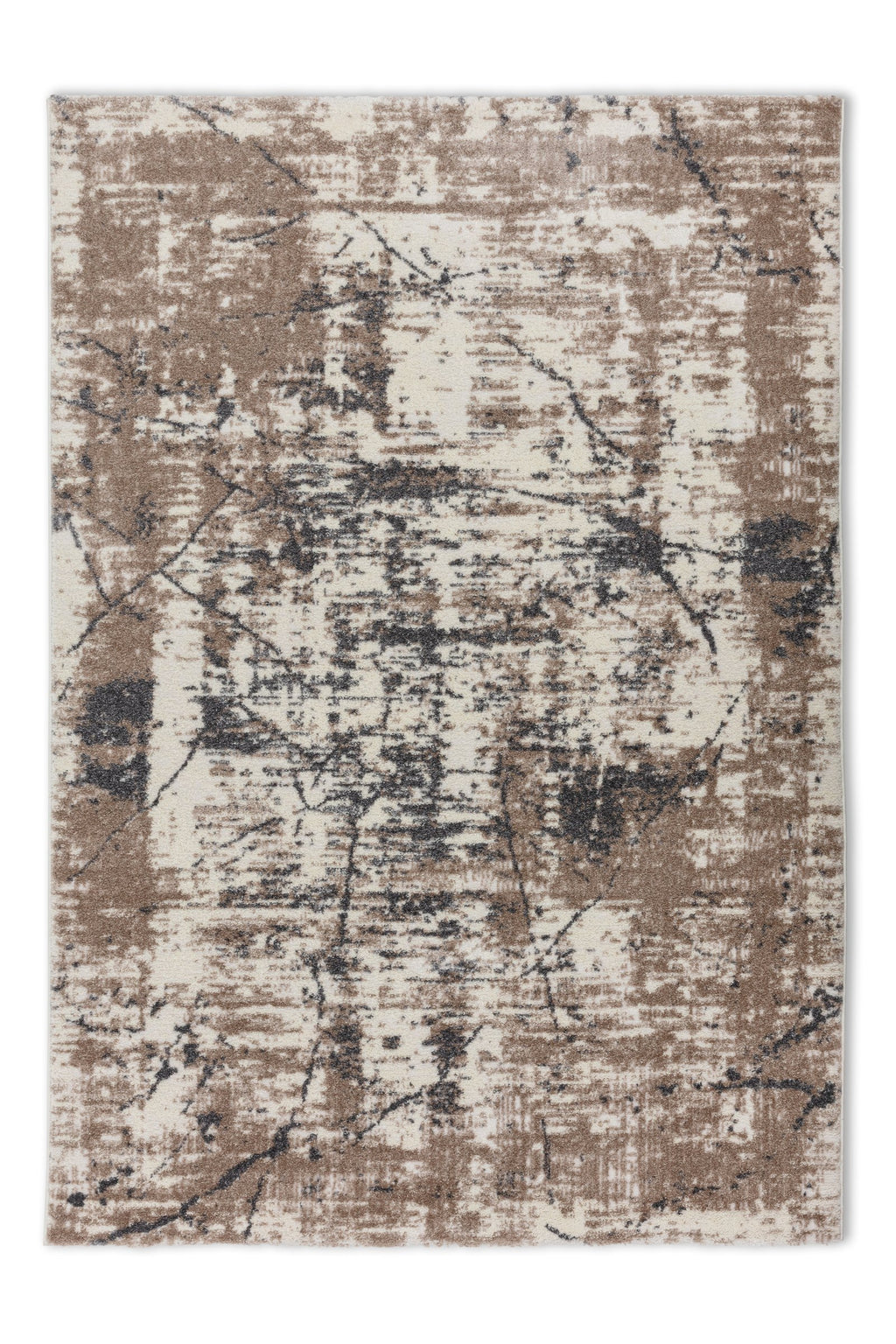 Velvetta Wohnteppich, Beige, Draufsicht