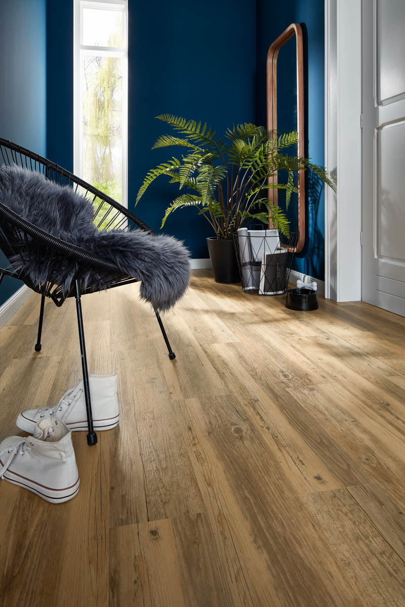 Vertavo Tanne Honig Klebevinyl – Raumbeispiel (Farbe kann abweichen)