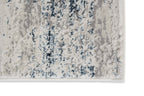 Vintara Wohnteppich, Blau/Creme, Detail 2