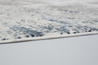 Vintara Wohnteppich, Blau/Creme, Detail 3