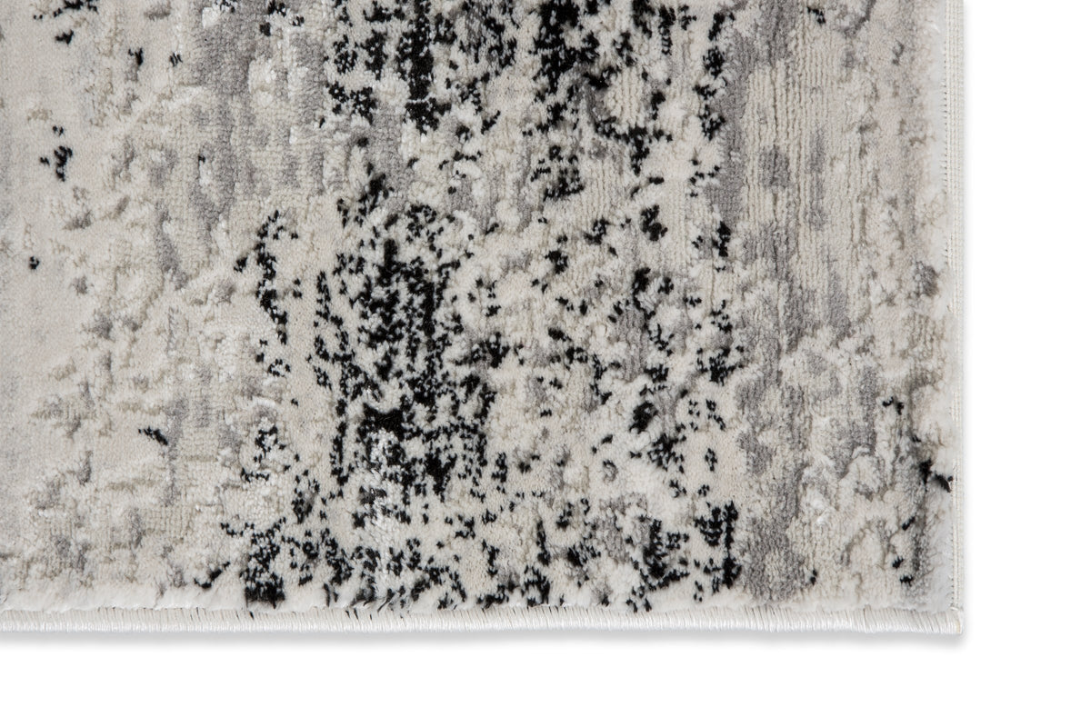 Vintara Wohnteppich, Schwarz/Beige, Detail 2