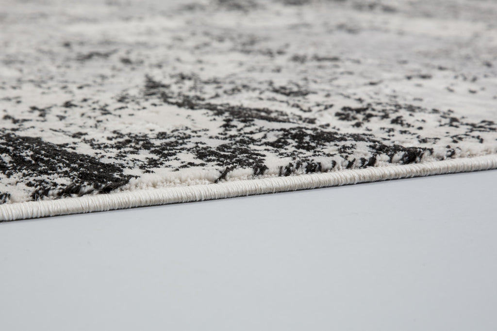 Vintara Wohnteppich, Schwarz/Beige, Detail 3