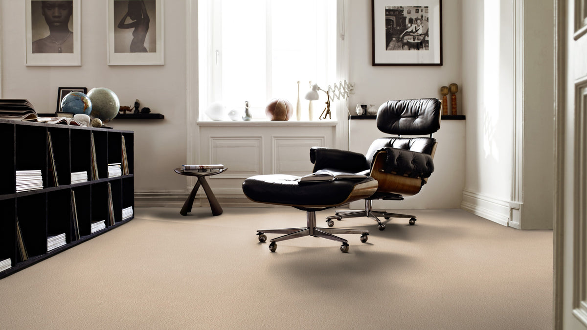 Vorwerk Amelie Teppichboden | Farbe: Sand (6D03) | Raumbild 1 (Beispielbild, Farbe kann abweichen)