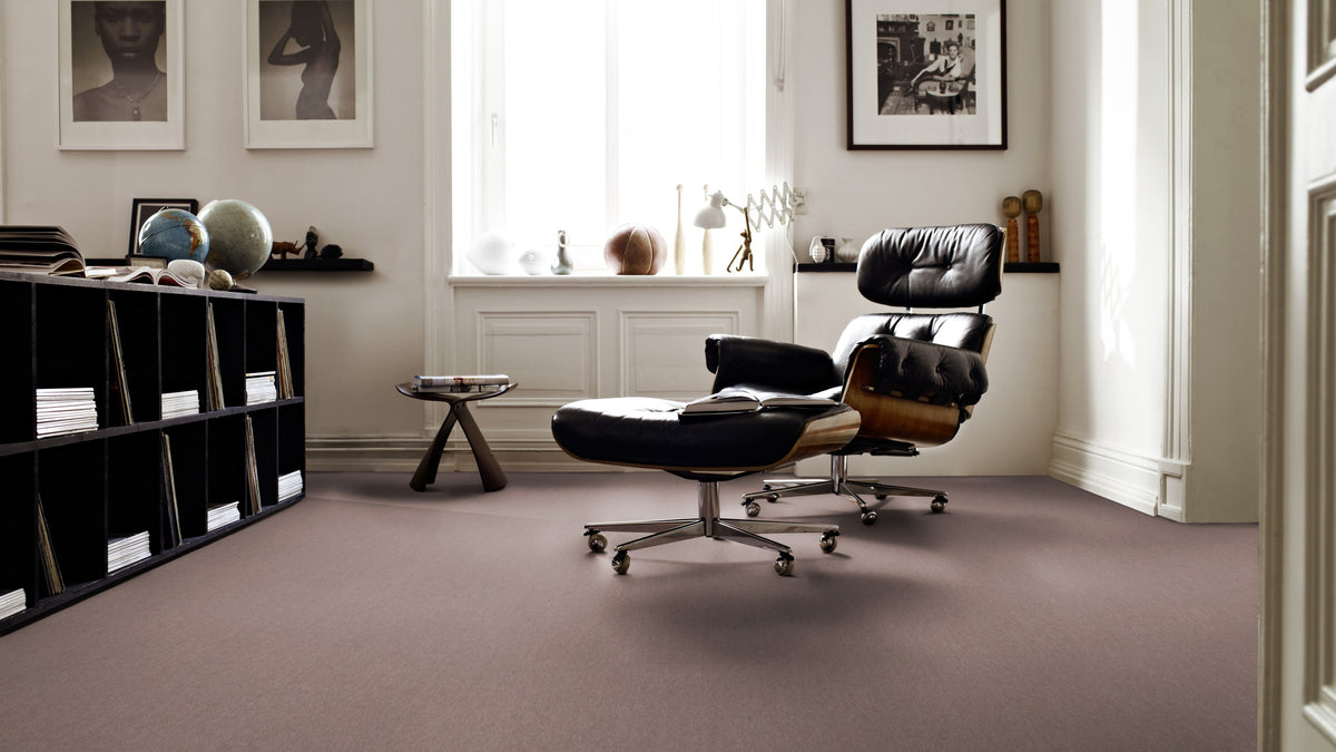 Vorwerk Nutria Melange Teppichboden | Farbe: Taupe Hell (1Q48) | Raumbild 1 (Beispielbild, Farbe kann abweichen)
