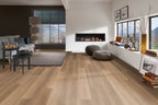 Zinzano Eiche Cognac Klebevinyl – Raumbeispiel (Farbe kann abweichen)